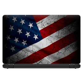 15 15.6 inch Laptop Notebook Skin vinyl Sticker Cover Decal Fits 13.3" 14" 15.6" 16" HP Lenovo Apple Mac Dell Compaq Asus Acer/American Flag distressed