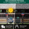 Qualirey 4 Pack Solar Ultrasonic Cat Repellent Outdoor Deer Repellent