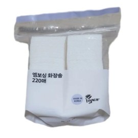 220 Embossed Cotton Pads / 엠보싱화장솜 220매