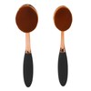 2pcs Sunscreen Applicator Brush Soft Fiber Hair Sunscreen Brush with