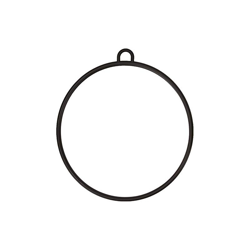 Efalock Spiegel Kunststoff, schwarz, 1er Pack