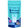 Because Incontinence Disposal Bags, Tear Resistant Disposal Bags for Men