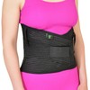 SPORTHERAPY Lumbar Band, Universal Back Support, Orthopaedic Lumbar Bust with