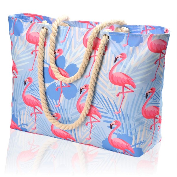 KUAK Extra Large Beach Bag, XXL Waterproof Sandproof Lightweight Durable