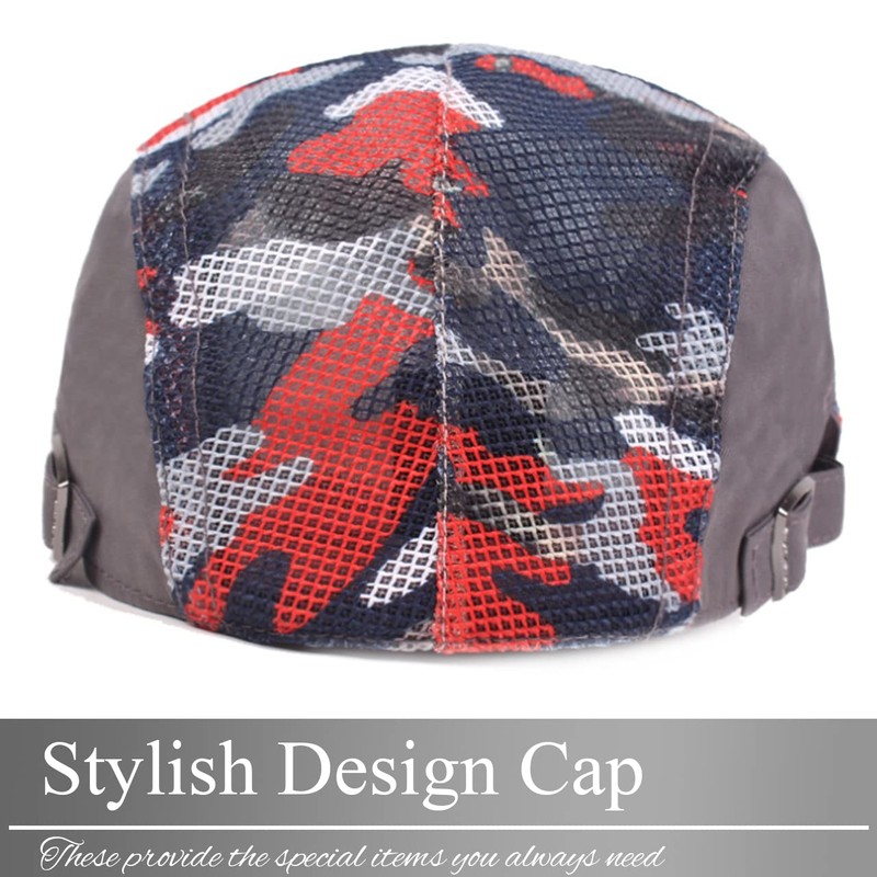 BUZZxSELECTION CAP155 Men's Mesh Hunting Cap, Hat, Sports, Running, Lightweight,