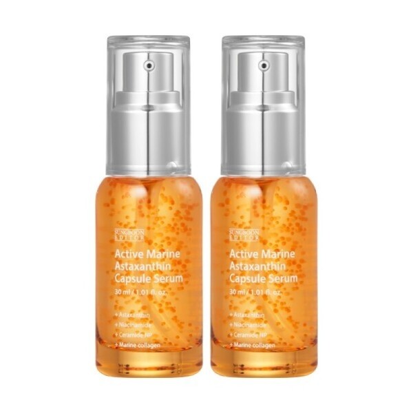 Ingredient Editor Active Marine Astaxanthin Capsule Serum 30ml x 2