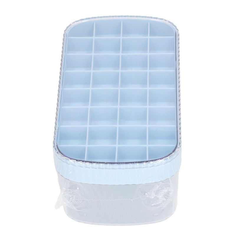Ice Tray Stackable Large Capacity Household Summer Silicone Blue Ice