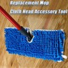 DRKLEAN Microfiber Mop Pads,Dust Mop Replacement Head Compatible with O-Cedar
