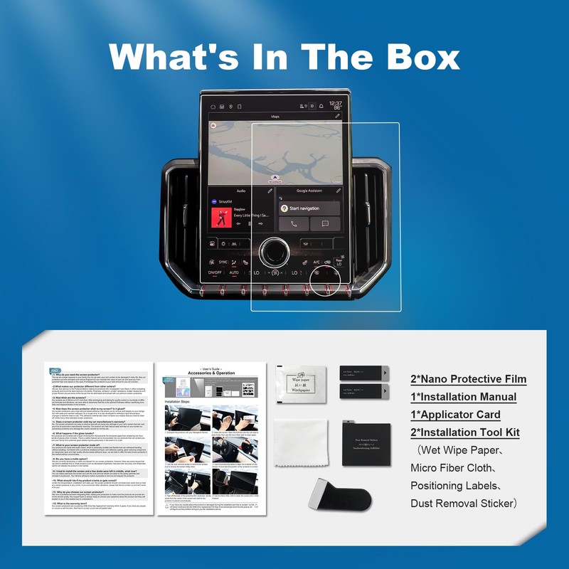 (2Pack) Coleya 2024 2025 Acadia Screen Protector for GMC Acadia