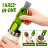 3-in-1 Cup Cleaning Brush for Lids & Gaps – Rotating