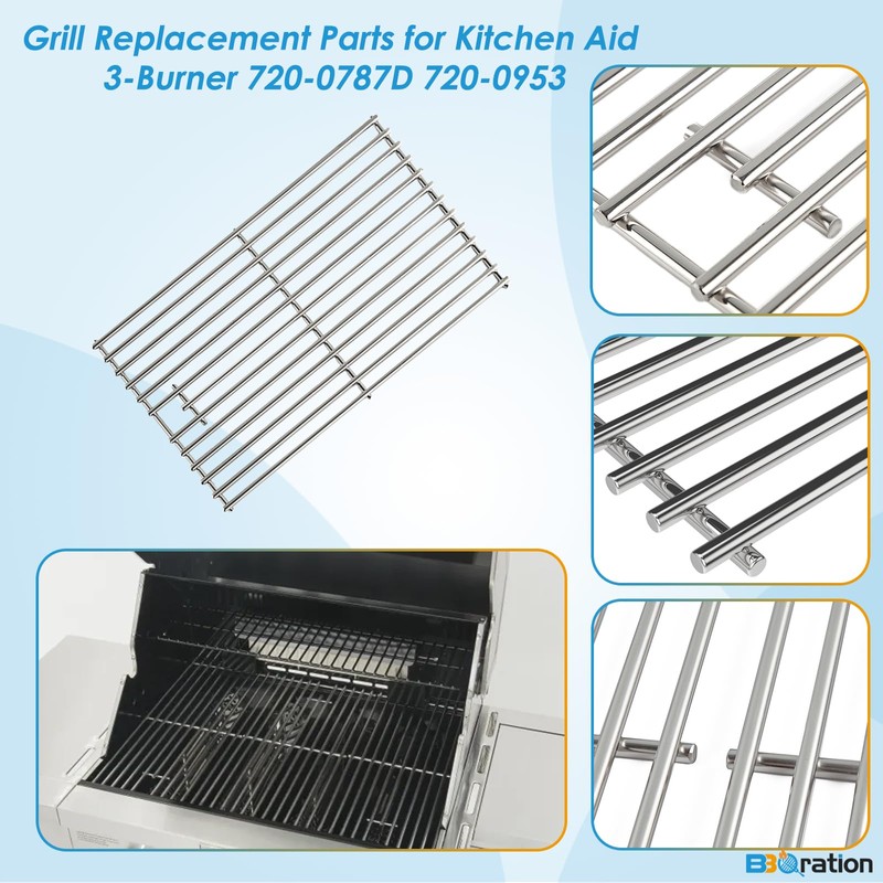 BBQration Replacement Kit for Kitchen Aid 720-0787D 730-0787D 720-0953 730-0953