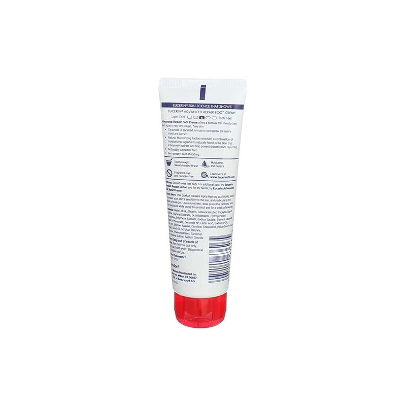 Eucerin Intensive Repair Foot Creme 3 Oz by Eucerin
