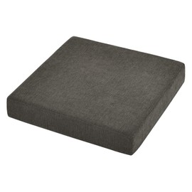 Baibu Home Low-Resilience + High-Resilience Cushion, Thick, Large, 19.7 x 19.7 x 2.8 inches (50 x 50 x 7 cm), Floor Cushion, 2-Layer Structure, Brown, Square