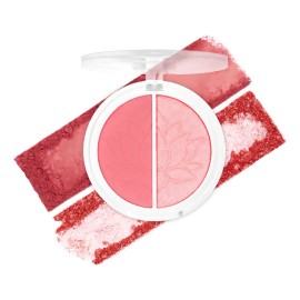 Rubor Iluminador Blooming Shine Adara Paris Tono Tono Del Maquillaje 01 Rose Quartz