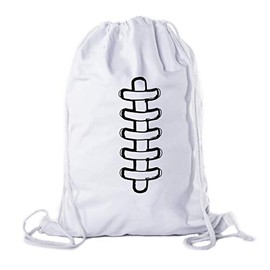 Mato & Hash Football Party Bags | Football Cotton Drawstring Cinch Backpacks for Team events, Birthdays, and more!