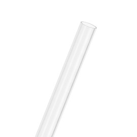 M METERXITY Clear Plastic Tubing 13 mm [0.51"] Inner Diameter x 15 mm [0.59"] Outer Diameter High Impact Rigid Polycarbonate Round Pipe for Water/Lighting/Aquarium/Model Plastic Tubing [305mm/12IN]