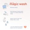 Goodnest Baby Magic Wash, Dissolving Travel Soap Sheets, All-Over Cleaning