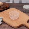 baolaili 4pcs Mini Jam Squeeze Bottle Jar Sauce Seasoning Box