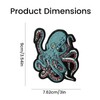 Patches for Backpacks,Octopus Patches Embroidered Tactical Patches, Military Style Hook