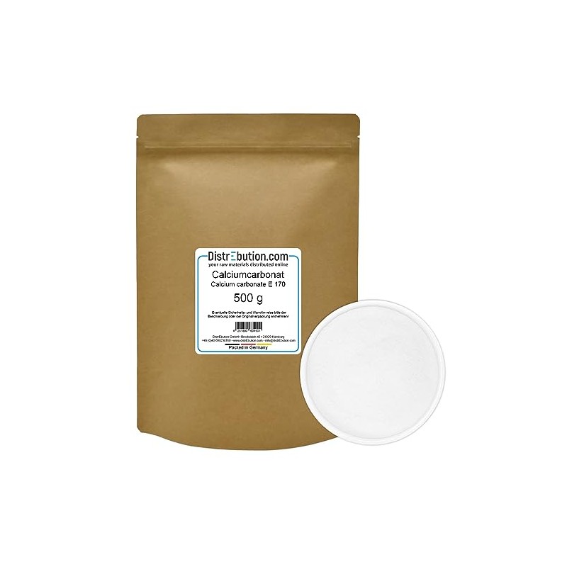 Calcium Carbonate 500g Powder Food Grade E 170