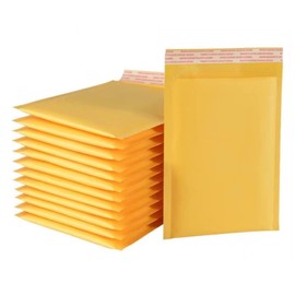 Thalia Smile Nekoposu Courier Compatible [Pack of 10] Waterproof Cushioning Envelopes 7.9 x 6.3 inches (20 x 16 cm) Size | Air Cap Included, Compatible with Yu-Packet and DM Services, Mercari, Ideal