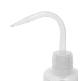 EISCO Wash Bottle, 125ml - Low Density Polyethylene - Translucent, Unbreakable - Screw Cap with Sturdy Delivery Tube, Leak-Proof Dispensing of Liquids Labs