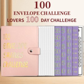 Savings Book for Money Challenge German, Budget Planner Kit 100 Days Money Saving Challenge, Saving with Envelope Method A6 Budget Binder