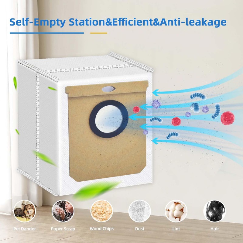 HIHEPA 12Pack 2.5L Dust Bags for Eufy L60/L60 SES /L50/L50