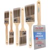 Pro Grade - Paint Brushes - 6 Pack Variety Angle