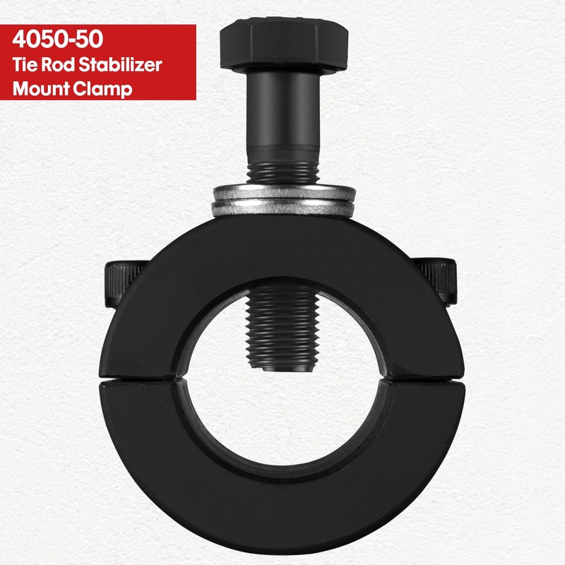 Upgraded Steering Stabilizer Tie Rod Clamp (1-1/2" OD Tube) with
