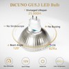 DiCUNO GU5.3 MR16 5W LED Bulb, GU 5.3 Non-Dimmable Spotlight,