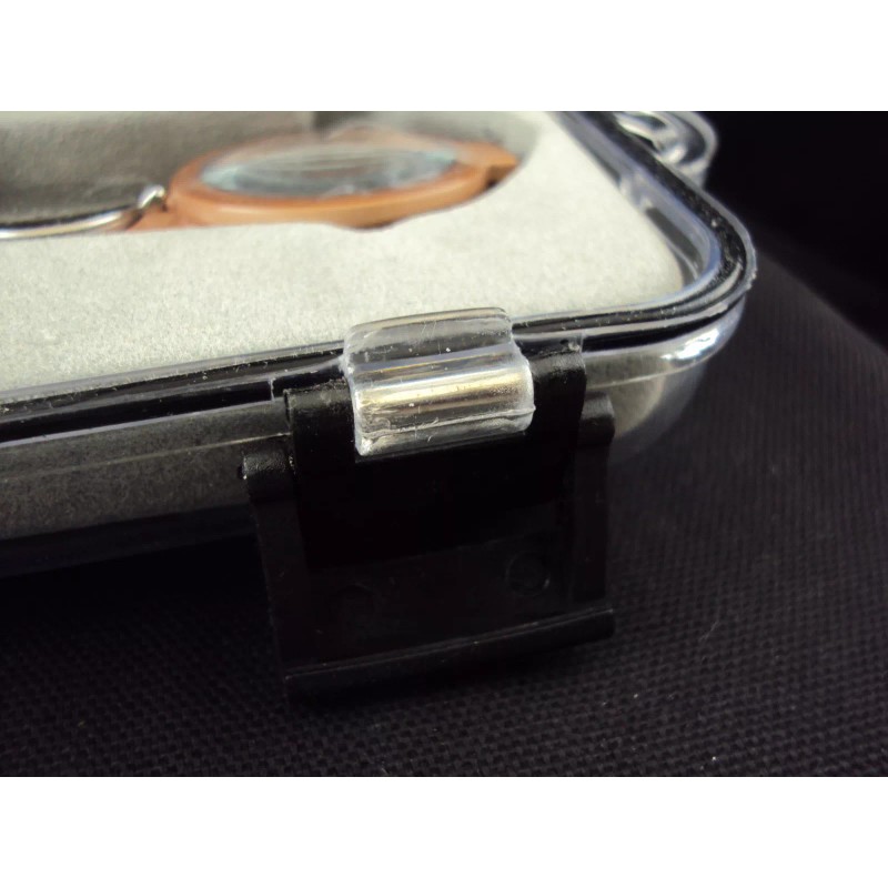 Dakota Watch ~ Magnifier Flip Clip, 7983-6 (Brown), Water Resistant