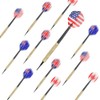 "N/A" 12 Pcs Brass Darts Sets,Soft Tip Darts with 36
