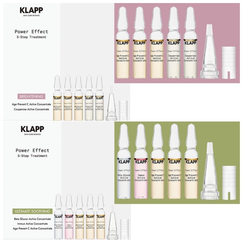 KLAPP Power Effect 5-Step Treatment 2ml*5ea, Type:01 Brightening