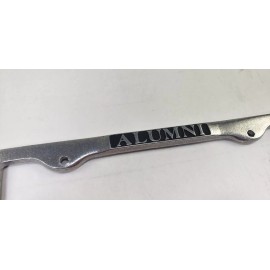 na University of Central Florida on Black Background Alumni License Plate Frame