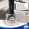 MR.SIGA Soap Dispensing Dish Brush Storage Set, Kitchen Brush with
