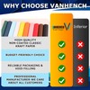 Vanhench 36"x1500" (125') Green Wrapping Paper Roll, Solid Color Art