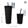 Hogg 24oz Studded Tumbler - Pink, Iced Coffee Cups with