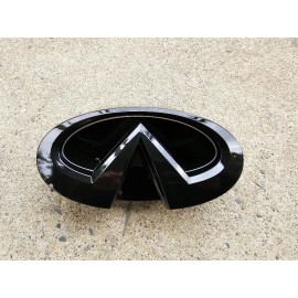 Unbranded FOR 2008-2013 INFINITI G37 COUPE 14-15 Q60 ONLY White LED Front Grill Emblem.