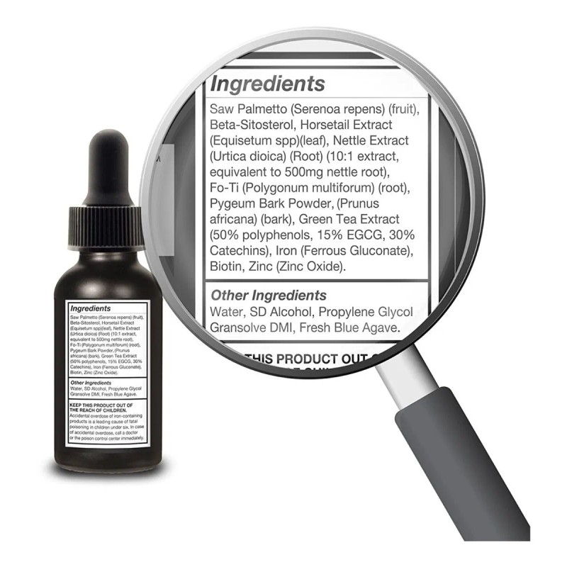 Propidren By Hairgenics Suero De Crecimiento De Cabello