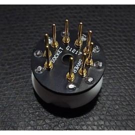 GARAGE1217 LOW PROFILE 9 PIN NOVAL TO 9 PIN NOVAL TUBE SOCKET SAVER