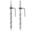 QWORK 4 Pieces 3/8 Inch Pocket Hole Drill Bit Set,