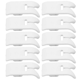 Teflon Non Stick Zig Zag Presser Foot, 10 Pcs Sewing Machine Presser Foot Leather Universal Presser Foot for Most Household Sewing MachinesPresser Feet