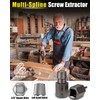 Topec 36Pcs Screw & Bolt Extractor Kit, 3-in-1 Easy Out