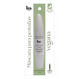 IM Natural Rimel Para Pestañas Vegano Con Cepillo De Silicón Im Natural