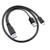 cablecc Type-C USB-C to USB 3.0 Male & USB 2.0