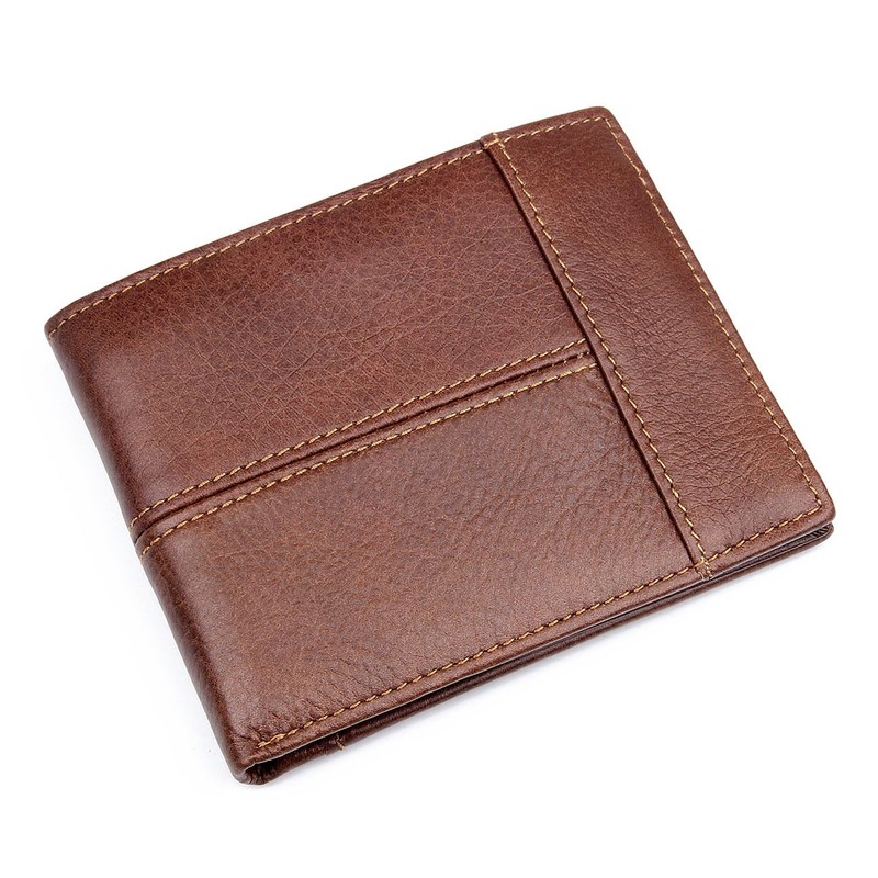 Katotey Men RFID Blocking Bifold Wallets Soft Genuine Leather, Mens