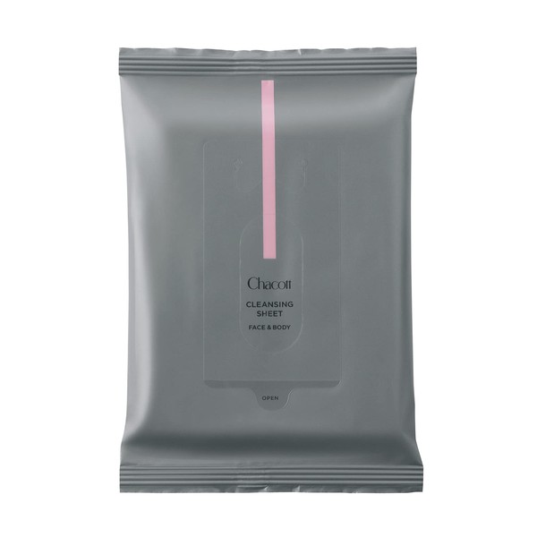Chacott Chacott Cleansing Sheet, Large Size, Approx. 5.9 x 7.9