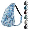 AmeriBag 17" Print Crossbody Sling Healthy Back Bag (Ink Splash)
