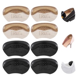 Heel Pads for Shoes, Heel Pads for Shoes That are Too Big, Heel Cushion for Womens Shoes Soft High Heel Comfort Pads Heel Protectors for Loose Shoes, Stop Heel Pain, Heel Blisters(4 Pairs)